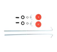 2 Pcs Kfz Autobatterie Autobatterie-halterungssatz Batteriehalter