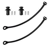 2 Pcs Tankdeckel Halteband für VW Audi Porsche Skoda, Ersatzkabel für Tankdeckel mit 2 Clips, 180201556 180201550 N10528301A