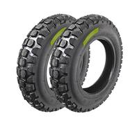 2 Reifen 3.50 - 10 Reifen 6PR Cross Tubeless für APE Piaggio Vespa PX 125 Primavera 150 200