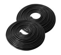 2 Rollen U-förmiger Auto Türkantenschutz aus Pvc, Schwarz | Unsichtbares Design, Breite Anwendung, Schutz vor Kratzern und Stößen, für Ältere Personen