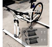 2 Sätze Fahrrad Gabel Halterung Innenraum Fahrradträger Schnellspanner Halter