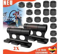 2 Sätze Fahrrad Gabel Halterung Innenraum Fahrradträger Schnellspanner Halter