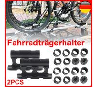 2 Sätze Fahrrad Gabel Halterung Innenraum Fahrradträger Schnellspanner Halter DE