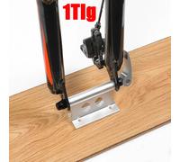 2 Sätze Fahrrad Gabel Halterung Innenraum Fahrradträger Schnellspanner Halter