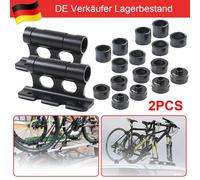 2 Sätze Fahrrad Gabel Halterung Innenraum Fahrradträger Schnellspanner Halter DE