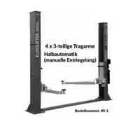 2-Säulen Hebebühne - Modell Basic 4000M 4x3