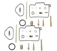 2 Satz Vergaser Carb Rebuild Kit Reparatur Für Yamaha Für YZ125 1998-2007 | Perfekt für die Wartung und Reparatur von Vergasern. Kompakte leichte Versandverpackung