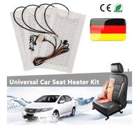 2 Set Auto Carbon Universal Sitzheizung Heizmatten Nachrüstsatz PKW KFZ 2 Stufen