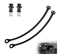 2 Sets Tankdeckel Halteband mit 4 Stiften | Für Audi A3 & Audi Serie, VW