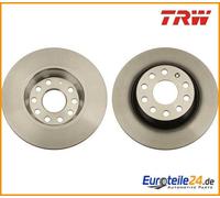 2x TRW Bremsscheibe DF4558
