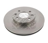 2 St. MAPCO Bremsscheibe 15116