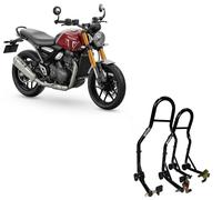 2 Ständer Motorradständer Erhöhungen Rad Motorrad Triumph Speed 400 Vorne Und Ha