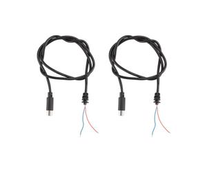 2 STK 42V 2A Ladegerät Zubehör Ausgangsleitung 8mm Spezial Hirse M365 Elektroroller Hochwertiger Stecker