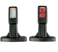 2 stk. LED Begrenzungsleuchten 12V 24V Positionsleuchten Anhänger LKW PKW E9 Weiß Gelb Rot
