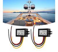 2 Stück 24V auf 12V 5A 60W Auto-Strommodul IP67 Schutzart für vielfältige Anwendungen