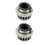 2 stück 28 mm Vergaser-Motorrad-Luftfilter, Luftfilter Stahl Filter, ideal für Honda Für Besitzer für Motorrad Scooter ATV Moped Roller