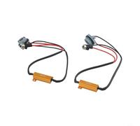2 Stück 50 W BA15S 1156 LED-Lampenlastwiderstände Canbus Decoder OBC Canceller kompatibel mit Fahrzeug-Nebelscheinwerfer-Rücklichtsystemen