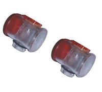 2 Stück Aspöck Superpoint 2 Lichtscheibe Ersatzglas (7.62€/1Stk)