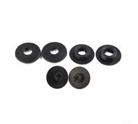 2 Stück Auto Fußmatten Clips Nylon Teppich Befestigung Griffe Anti-Rutsch-Verschluss Set für die meisten Fahrzeuge sichere Halterung schwarz