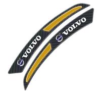 2 Stück Auto Radlaufverbreiterung für Volvo S60 S90L S60L XC60 XC40 V60 V90 EX40, Rad Augenbraue Bogen Trim Auto Rad Schutz Dekoration Aufkleber Kotflügelverbreiterung Radabdeckung Radlaufleiste