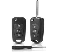 2 Stück Auto Schlüsselgehäuse Pilot Autoschlüssel für Hyundai i10 i20 i30 ix20