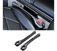 ZWBFBS 2 Stück Autositz Lückenfüller für BMW X1 E84 F48 18i 18d 20i 20d 25i 25d,Autositz-Gap-Stecker, Sitzlücken Streifen, Sitzseite Auslaufsicherer Streifen, Auto Innenraum Zubehör Black