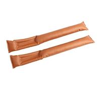 2 Stück Autositz Lückenfüller Leder PU für BMW 8 Series E31 G14-G16 2018-2026, Sitzspaltenfüller Auto Seitensitz Schlitzfüller, Weiche Auslaufsichere Pads Innenraum Zubehör,Brown