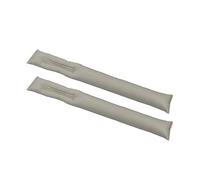 2 Stück Autositz Lückenfüller Leder PU für BMW Z3 Z4 1995-2026, Sitzspaltenfüller Auto Seitensitz Schlitzfüller, Weiche Auslaufsichere Pads Innenraum Zubehör,Grey