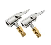 2 Stück Autoventil Adapter,Autoventil Hebelstecker Air Chucks,Easy Tragbarer Ventil Verlängerung Hebelstecker ,Ventilverlängerung E Scooter,Luftpumpen Clip für Bicycle Auto Reifenfüller Anschluss