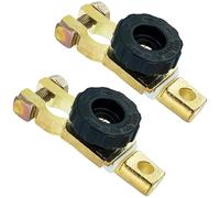 2 Stück Batterie Trennschalter 12V 24V,Batterietrennschalter 12V, Batterie Schalter, Autobatterie Trennschalter Batterieschalter für PKW, Transporter, Schiffe, Wohnmobile(Schwarz)