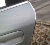 2 Stück Chrom Türkantenschutz mit Kleber 100 cm für MAZDA 5