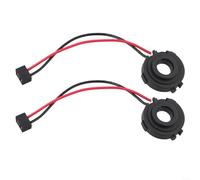 2 Stück H7 LED Sockel Adapter Sockel Scheinwerfer Halterungen für Golf MK6 MK7 für Touran B7 Kompatibel mit H7 Lampen für Autoscheinwerfer Nachrüstung und Reparatur