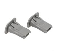 2 Stück Hintere Sitzpolster Clips Set Kompatibel mit für mercedes-benz C300 2008-2017 Ersatz für OEM 2049230214 Grau ABS Kunststoff Befestigungsklemmen für Rücksitz Polsterhalterung Autozubehör