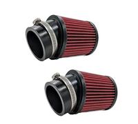 2 Stück K+N Style Pods Luftfilter für 38 mm 39 mm 40 mm 41 mm Vergaser, kompatibel mit Banshee 350 YFZ350 Motorrad-Fahrzeugmodellen, Aftermarket-Ersatz