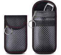 2 Stück Keyless Go Schutz Autoschlüssel Tasche Langlebig,Signalblockierungstasch
