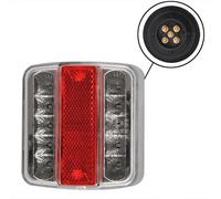 ProPlus LED-Rückleuchte APT – 12V, 4 Funktionen, 14LED, 98x105 mm für Anhänger/Traktor/PKW – 2er Set