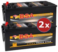 2 Stück LKW Batterie 12V 185AH 1200A - ersetzt 155AH 160AH 170AH 180AH 200AH