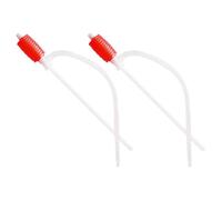 2 Stück Öl Extractor Manuelle Transfer Benzin Saugschlauch | Absaugpumpe Öl, Wassersiphonpumpe, Transferschlauch für Benzin, Öl Pumpen, Reusable Plastic