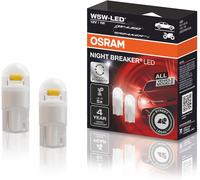 2 Stück OSRAM LED NIGHT BREAKER W5W T10 / Standlicht Kennzeichen MIT ZULASSUNG