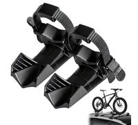 2 Stück Radstopper, Fahrradträger Zubehör für Breite Reifen bis zu 3,11 Zoll, Vorder Und Heckträger fürs Auto Ahrradträger Ersatzteile Mountainbike und Rennrad Heckträger für Anhängerkupplung