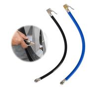 2 Stück Reifenfüller Schlauch,12.5mm Reifenfüllschlauch Messing Autoventil Adapter,Ventilverlängerung Autoventil Adapter,Universal Reifenfüller Schlauchadapter,Für Motorrad,Auto,Fahrrad (12.5mm)