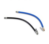2 Stück Reifenfüller Schlauch,9.5mm Reifenfüllschlauch Messing Autoventil Adapter,Ventilverlängerung Autoventil Adapter,Universal Reifenfüller Schlauchadapter,Für Motorrad,Auto,Fahrrad（9.5mm）