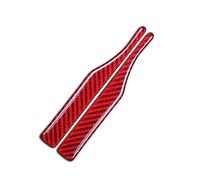 2 Stück Rückspiegel Schutzaufkleber für VW Golf B5 B6 B7 B8 SE ID4 Bora EOS UP Caddy Jetta 2000-2027, Carbon Optik Antikollisionsstreifen, Auto Seitenspiegel Dekoration Zubehör,B