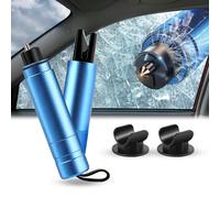 2 Stück Safe Pro X Notfallhammer, 2 in 1 Sicherheitshammer Auto mit Gurtschneider & Glasbrecher, Gurtschneider Nothammer mit Gurtschneider, Glass Bright, Rettungshammer Setm,Taubenabwehr Balkon