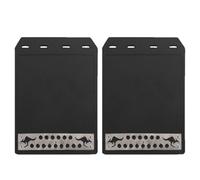 2 Stück Schmutzfänger Für Auto LKW & Anhänger Schwarz Hitzebeständige Auto Spritzschutz LKW Kotflügel Strapazierfähig Und Langlebig Verhindert Schmutzspritzer Einfache Montage