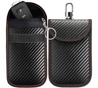 2 Stück Schwarz Keyless Go Schutz Autoschlüssel Box,Autoschlüssel Hülle,Diebstah