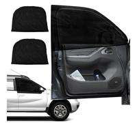 2 Stück Seitenfenster Insektenschutzgitter für die meisten SUVs, wie z. B. Duster, Tiguan, Qashqai, X5, Q7, Autofenster Moskitonetz für Vordertüren Dehnbar Atmungsaktiv