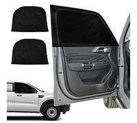 2 Stück Seitenfenster Insektenschutzgitter für Ford Ranger Toyota Hilux Amarok, Pickup-Truck Fliegengitter Autofenster Moskitonetz für Vordertüren Dehnbar Atmungsaktiv Schutz vor Moskito