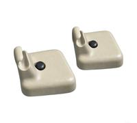 2 Stück Sonnenblenden-Clips für Ford, 25x12mm 2 Stück Sonnenblenden-Clips | Halterung aus ABS für stabile Befestigung, einfacher Einbau(2 pcs)