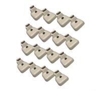 2 Stück Sonnenblenden-Clips für Ford, 25x12mm 2 Stück Sonnenblenden-Clips | Halterung aus ABS für stabile Befestigung, einfacher Einbau(12 pcs)